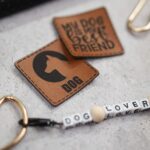 DIY Stoffmix - Label - Buchstabenperlen