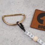 DIY Stoffmix - D Ring - Buchstabenperlen