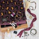 DIY Stoffmix - Label - Garn - Reißverschluss - Twist - Knopf - Gummiband