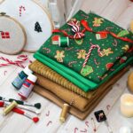 DIY Stoffmix - Twist - Garn - Stickset - Stoffmalfarbe - Wichtel Backutensilien - Backbleche