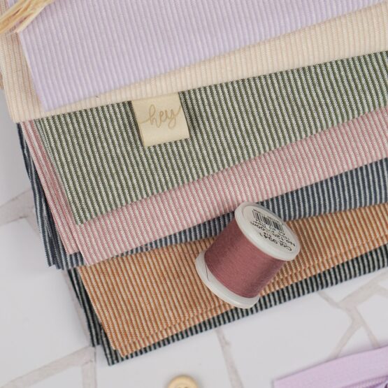 DIY Stoffmix - Bündchen - Ringel Mix - Label