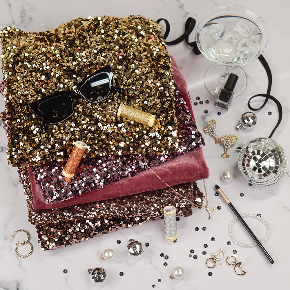 Diy Stoffmix 1303m Garn Pailletten Paillettenmix Diy Stoffmix 1303m Garn Pailletten Paillettenmix