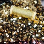 DIY Stoffmix - Garn - Pailletten - Paillettenmix