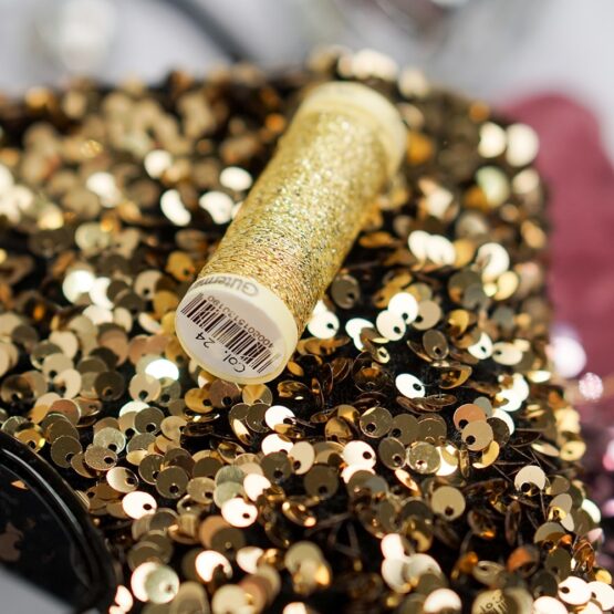 DIY Stoffmix - Garn - Pailletten - Paillettenmix