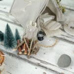 Diy Wichtelwelt 529 Zelt Schlitten Rucksack Laterne