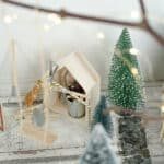 Diy Wichtelwelt 536 Holzhaus Klein Werkzeug Besen