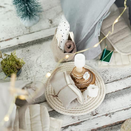 DIY Wichtelwelt - Zelt - Luftmatratze - Utensilo