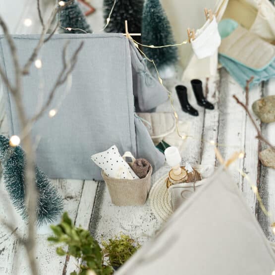 DIY Wichtelwelt - Zelt - Utensilo - Stiefel