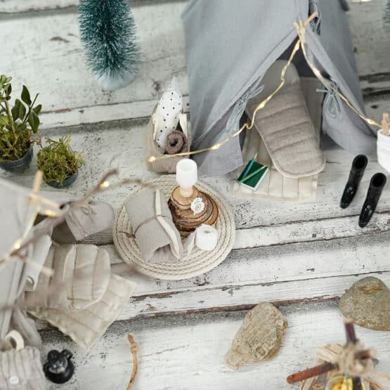 DIY Wichtelwelt - Zelt - Schlafsack - Matratze