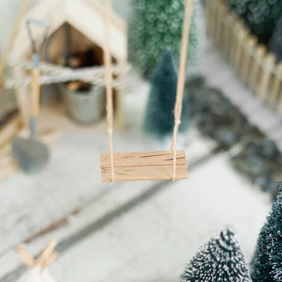 DIY Wichtelwelt - Schaukel - Sticktwist