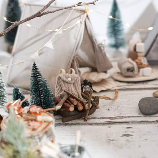 Diy Wichtelwelt 575 Zelt Rucksack Schlitten