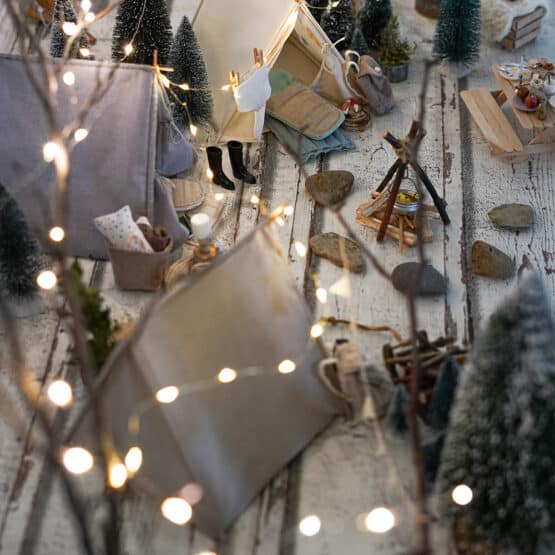 DIY Wichtelwelt - Zelte