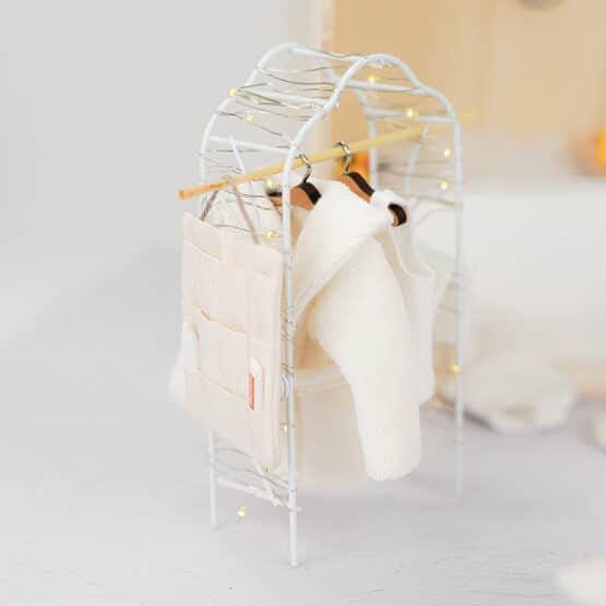 DIY Wichtelwelt - Bademantel - Rankbogen - Utensilo - Kleiderbügel