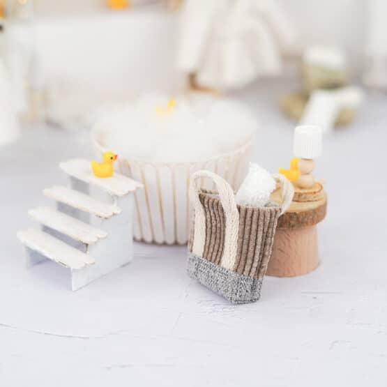 DIY Wichtelwelt - Utensilo - Badeenten - Bastelhölzer