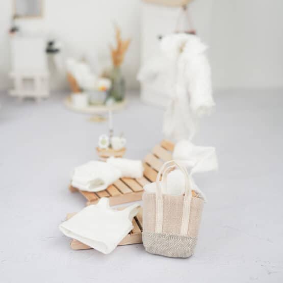 DIY Wichtelwelt - Bastelhölzer - Utensilien - Hemd