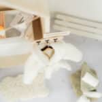 Diy Wichtelwelt 624 Bastelhoelzer Bademantel Haken