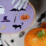 DIY Stoffe Inspiration - Stickset Halloween