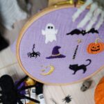 DIY Stoffe Inspiration - Stickset Halloween