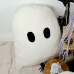 DIY Stoffe Inspiration - Kissen Halloween - Geist