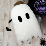 DIY Stoffe Inspiration - Kissen Halloween - Geist