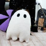 DIY Stoffe Inspiration - Kissen Halloween - Geist - Bonbon - Wichtel