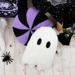 DIY Stoffe Inspiration - Kissen Halloween - Geist - Bonbon