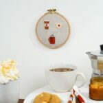 DIY Stoffe Inspiration - Stickset Hot Drinks