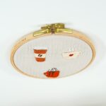 DIY Stoffe Inspiration - Stickset Hot Drinks