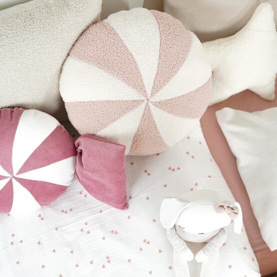 DIY Stoffe Inspiration - Bonbon Kissen