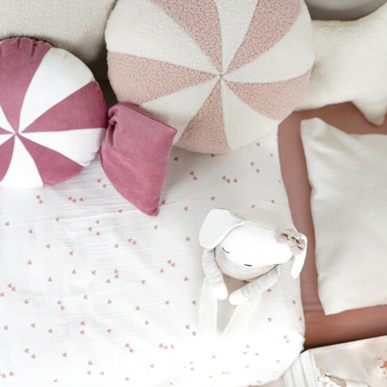 DIY Stoffe Inspiration - Bonbon Kissen