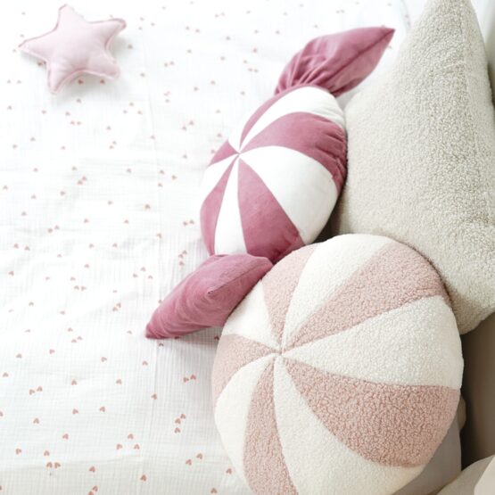 DIY Stoffe Inspiration - Bonbon Kissen