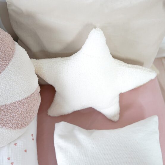 DIY Stoffe Inspiration - Bonbon Kissen - Stern