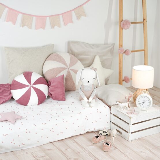 Diy Stoffe Inspiration 581s Bonbon Kissen Stern Wimpel Haeschen Tilda