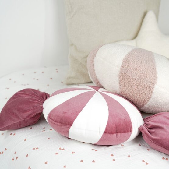 DIY Stoffe Inspiration - Bonbon Kissen