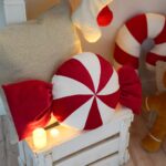 Diy Stoffe Inspiration 582c Bonbon Zuckerstange Kissen