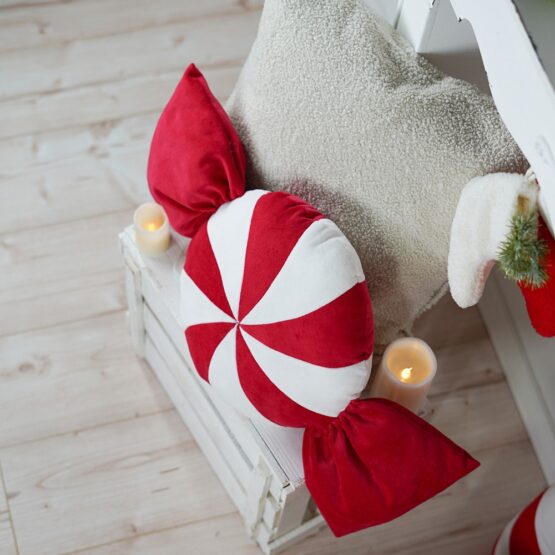 DIY Stoffe Inspiration - Bonbon - Kissen