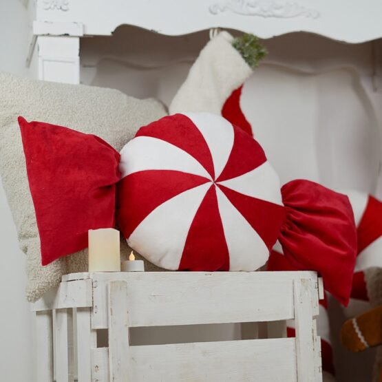 Diy Stoffe Inspiration 582q Bonbon Kissen