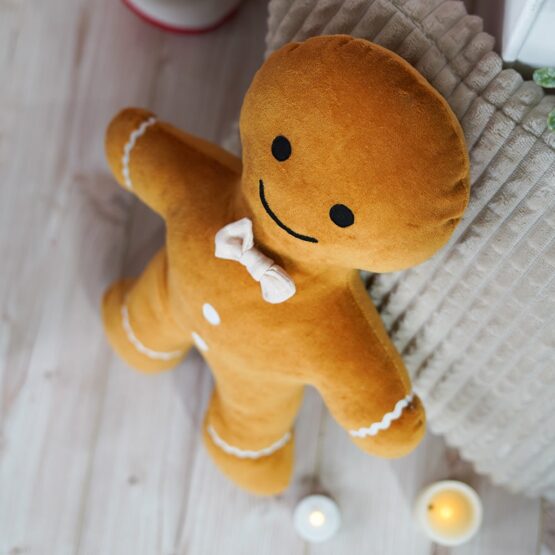 DIY Stoffe Inspiration - Kissen - Lebkuchenfigur