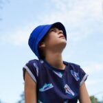 DIY Stoffe Outfit - Bucket Hat - Canvas Königsblau