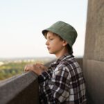 DIY Stoffe Outfit - Bucket Hat - Leinen