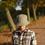 DIY Stoffe Outfit - Bucket Hat - Leinen