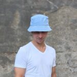 DIY Stoffe Outfit - Bucket Hat - Chambray