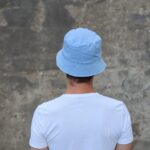 DIY Stoffe Outfit - Bucket Hat - Chambray