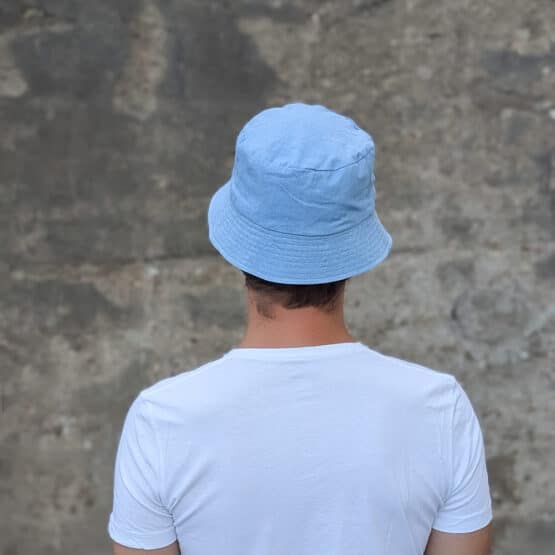 DIY Stoffe Outfit - Bucket Hat - Chambray
