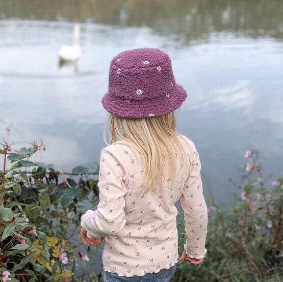 DIY Stoffe Outfit - Bucket Hat - Boucle