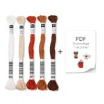 DIY Stoffe Stickset Hot Drinks Startfoto