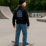 Hose Junge Breitcord Elastisch Dusk Blue Ki