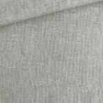 Leinen-Baumwollgemisch – Fischgrat Deep Olive