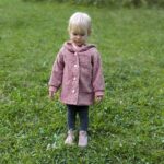 Mantel Mika Double Face Boucle Teddyfleece Helles Antique Rose