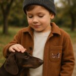 Patch Dackel Jacke Junge Ki